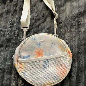 PINK round crossbody Fanny pack